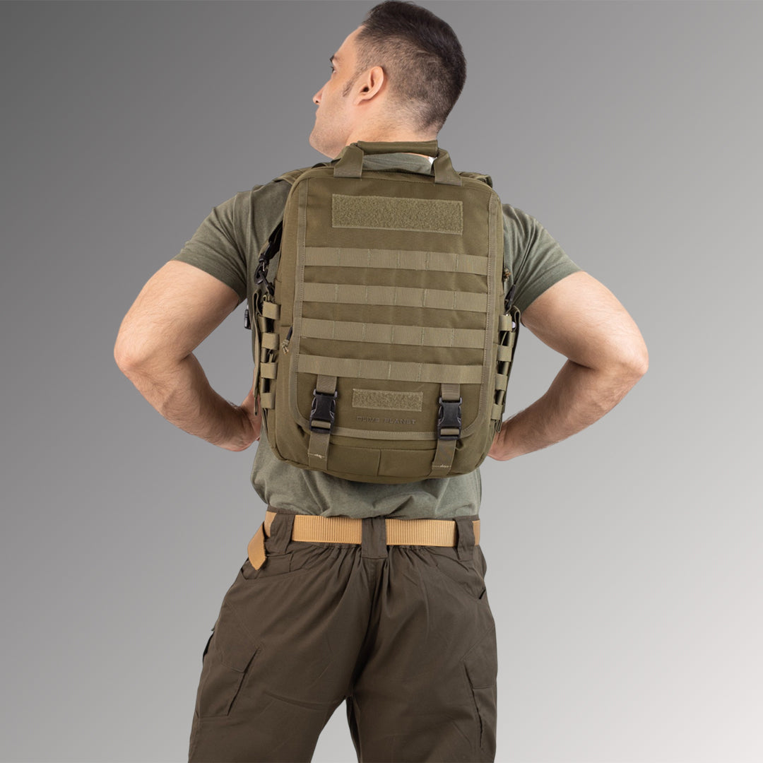 Military Laptop Backpack - 15 Inches