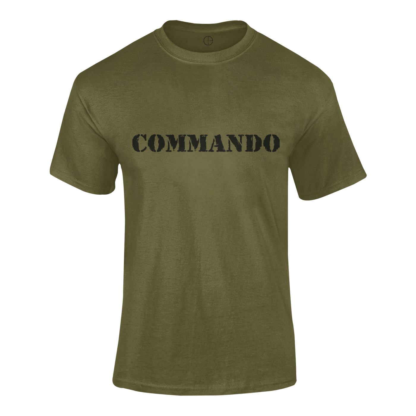 T-Shirt - Commando-Front-Half Sleeve