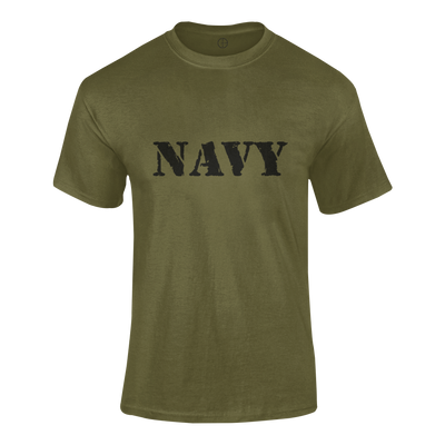 Navy T-Shirt - Navy (Men)