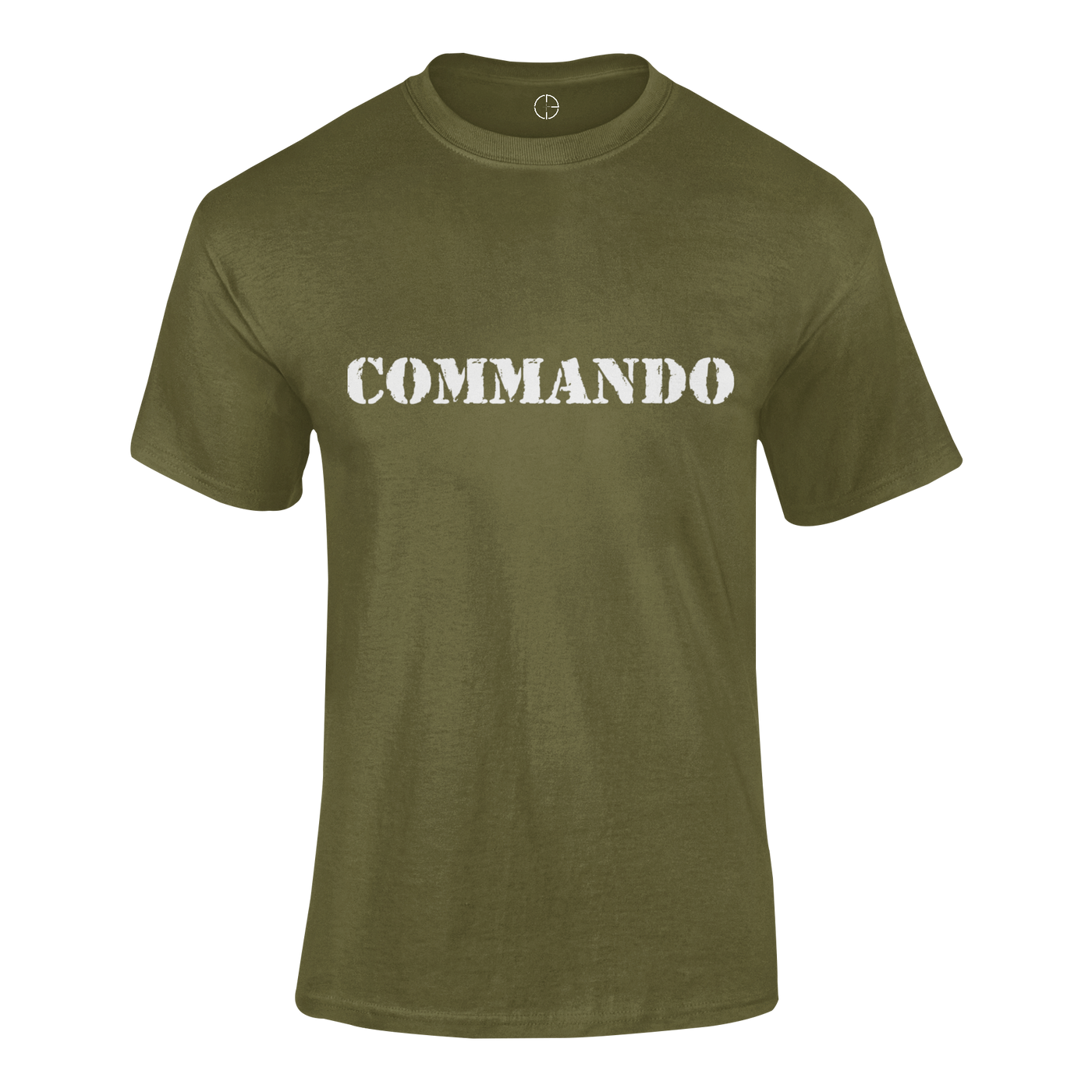 T-Shirt - Commando-Front-Half Sleeve