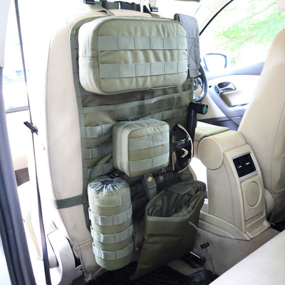 Tactical MOLLE Car Seat EDC Organiser - Type I