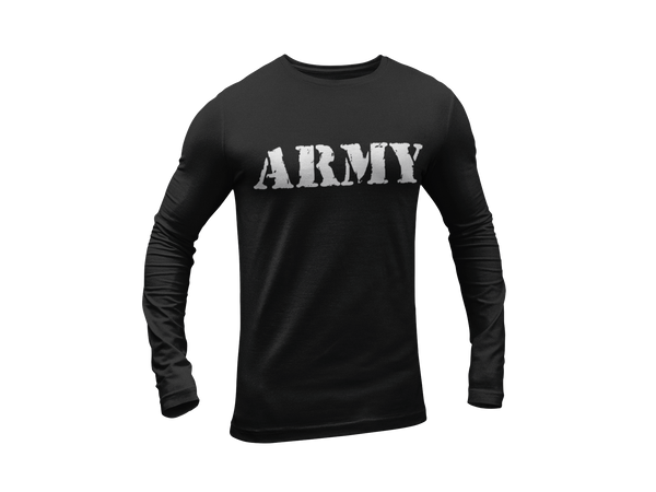 T-Shirt-ARMY-Full Sleeve-Front Print