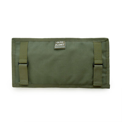 MOLLE Car Visor Organiser with Double Loop Patches - Olive Green