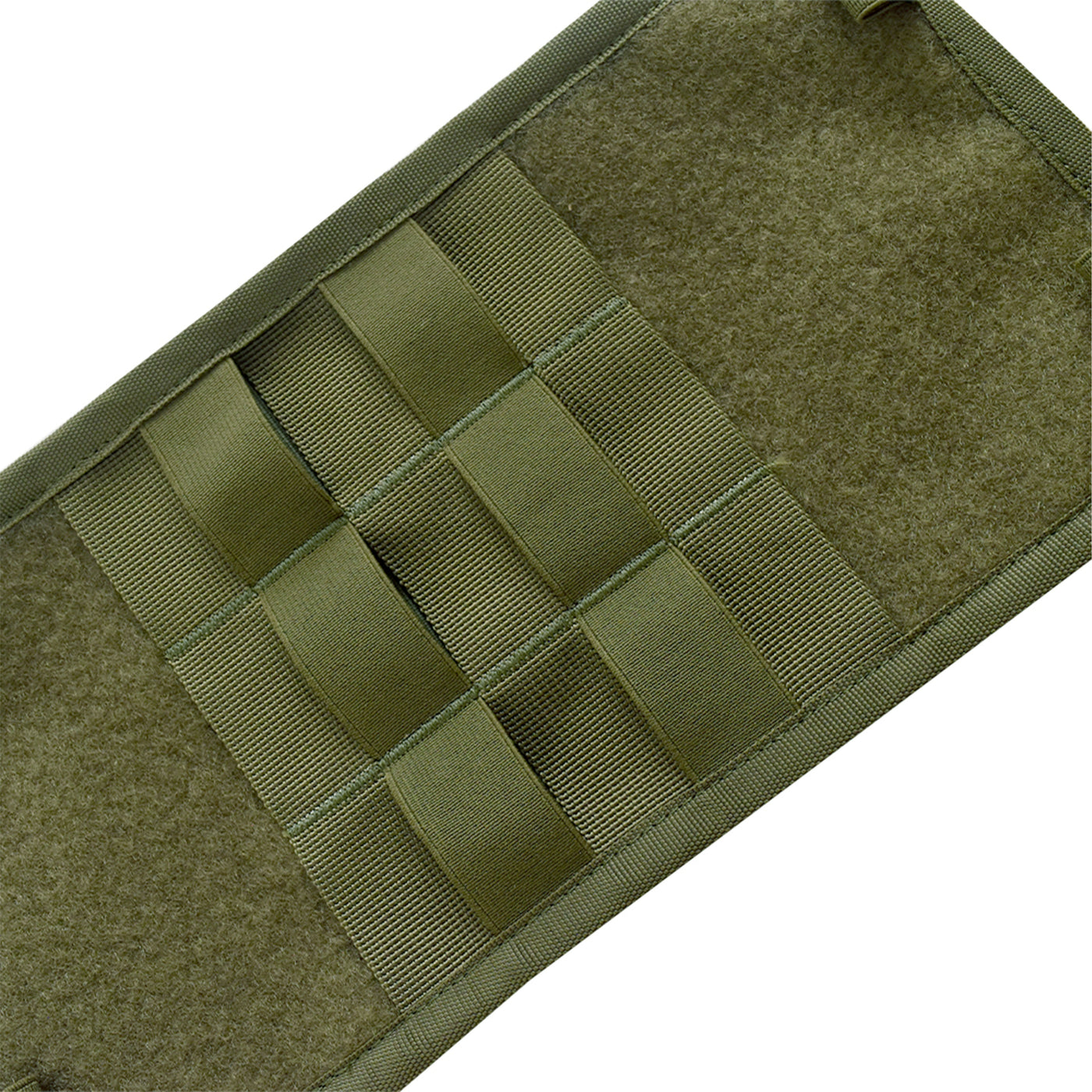 MOLLE Car Visor Organiser with Double Loop Patches - Olive Green