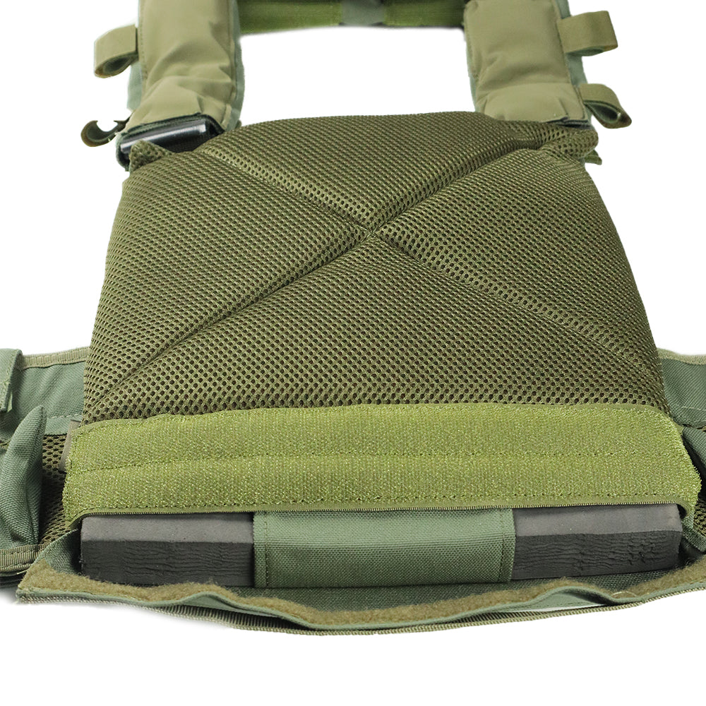 Tactical Bullet Proof Plate Carrier Vest (for Ordnance Issue Plates and AK Magazine)