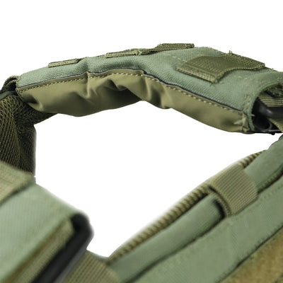 Tactical Bullet Proof Plate Carrier Vest (for Ordnance Issue Plates and AK Magazine)