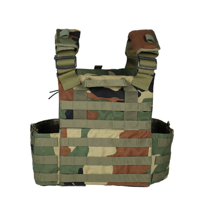 Tactical Bullet Proof Plate Carrier Vest (for Ordnance Issue Plates) - Indian Army Camo