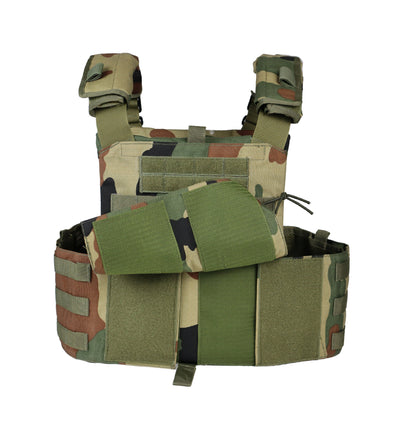 Tactical Bullet Proof Plate Carrier Vest (for Ordnance Issue Plates) - Indian Army Camo