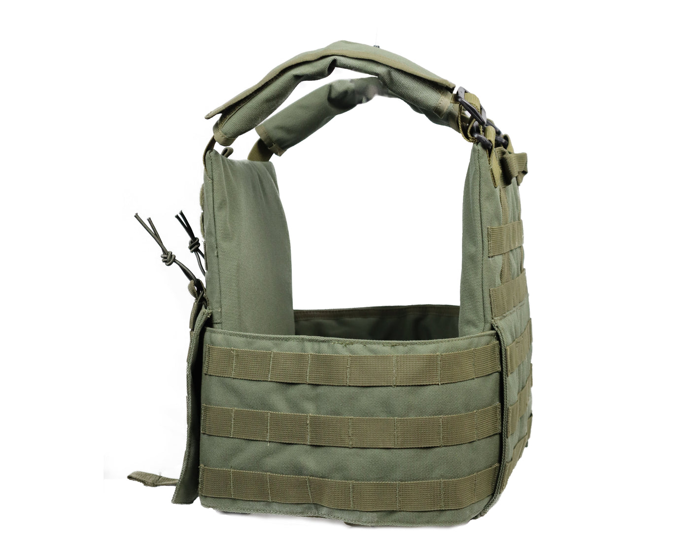 Tactical Bullet Proof Plate Carrier Vest (for Ordnance Issue Plates) - Olive Green