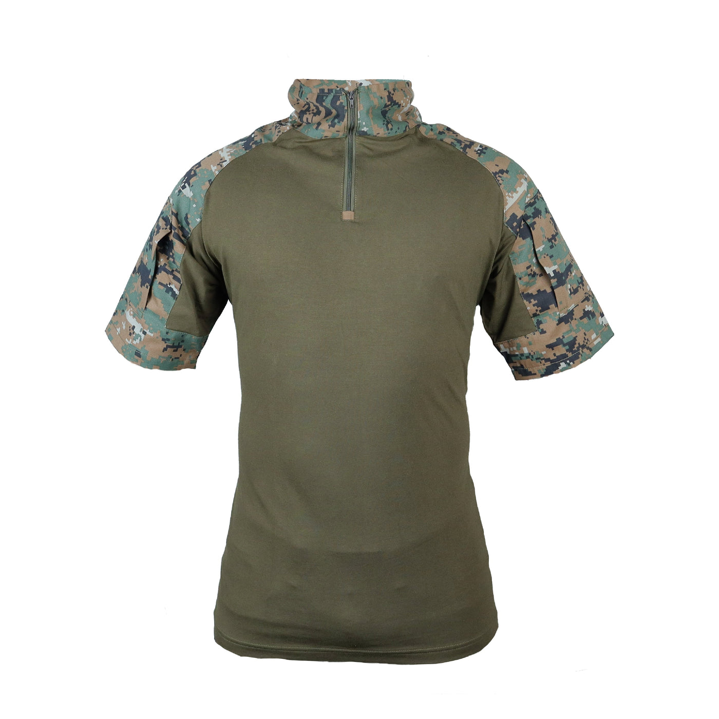 Tactical Combat Uri T-Shirt - Half Sleeve - Woodland Digital