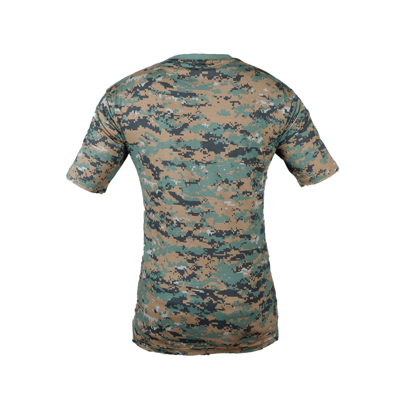 T-shirt-Woodland Digital Camouflage-Half Sleeve